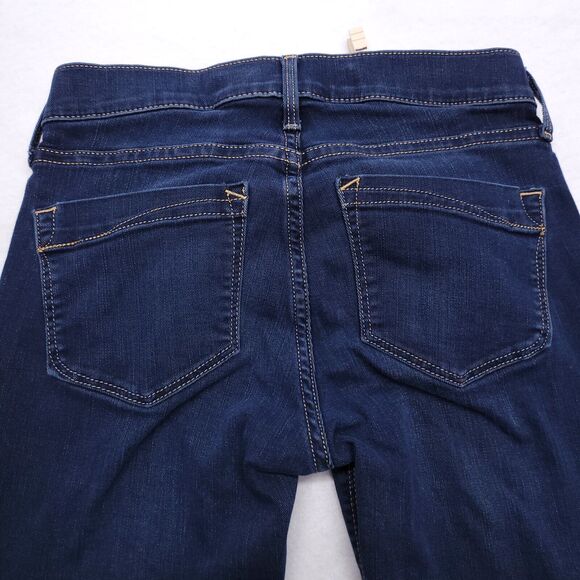 Express Supersoft Super Skinny Denim Medium Wash Jeans Womens Size 0S Blue - Picture 9 of 10